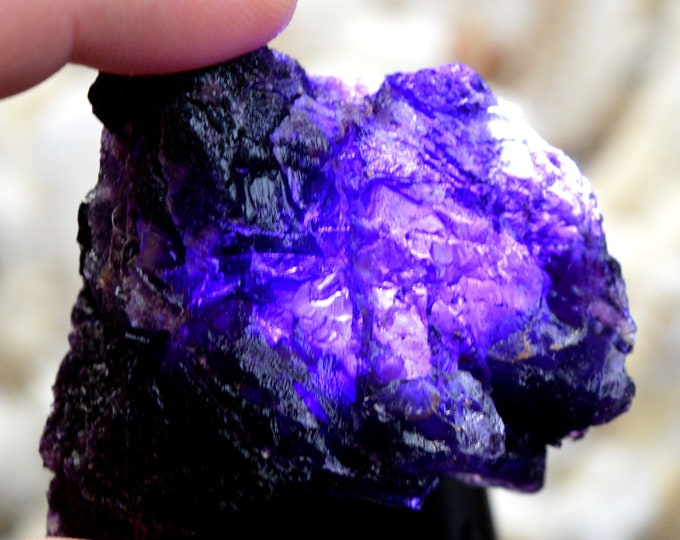 Fluorite 104 grams - Seilles, Andenne, Namur, Wallonia, Belgium