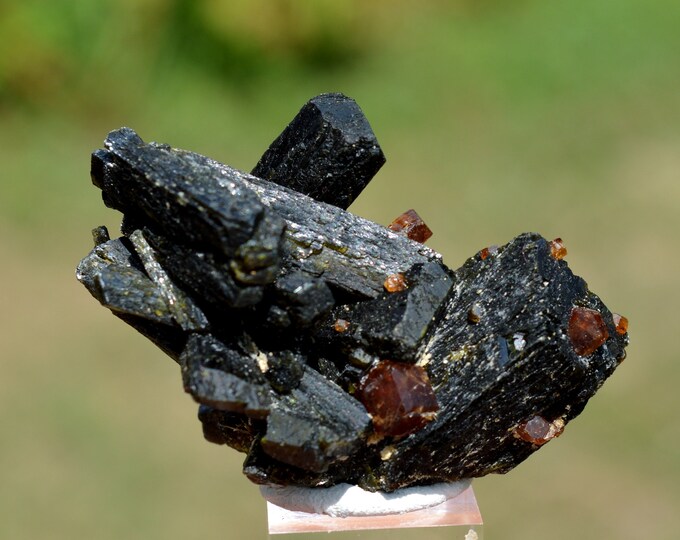 Andradite-Grossular Garnet & Epidote 56 grams - Trantimou, Diakon, Arrondissement of Diakon, Bafoulabé Cercle, Kayes Region, Mali