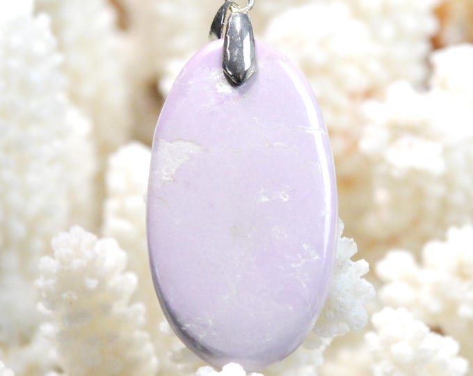 43-carat Phosphosiderite - Natural Stone Cabochon Pendant - Chile / FZ69