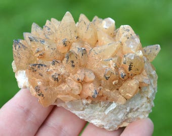 Calcite 302 grams - Solvay quarry, Couillet, Charleroi, Hainaut, Wallonia, Belgium