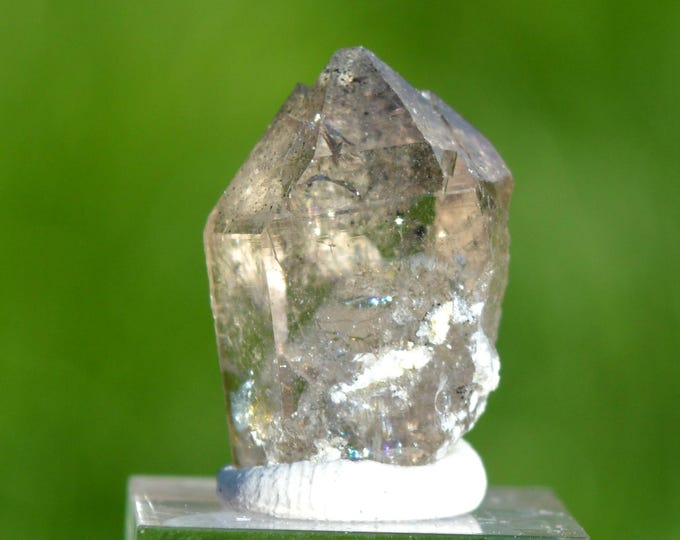 Smoky quartz 3.9 grams - Minstigertal (Münstigertal), Münster, Goms, Valais, Switzerland