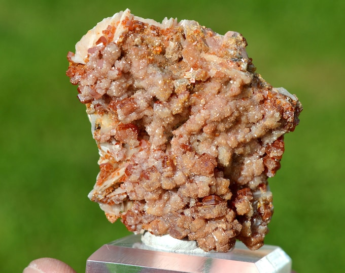 Vanadinite & Baryte 112 grams - Mibladen, Aït Oufella Caïdat, Midelt Cercle, Midelt Province, Drâa-Tafilalet Region, Morocco