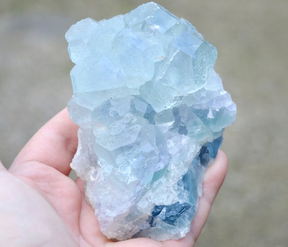 Fluorite 628 Grams - Xia Yang Mine, Xia Yang City, Yongchun Co