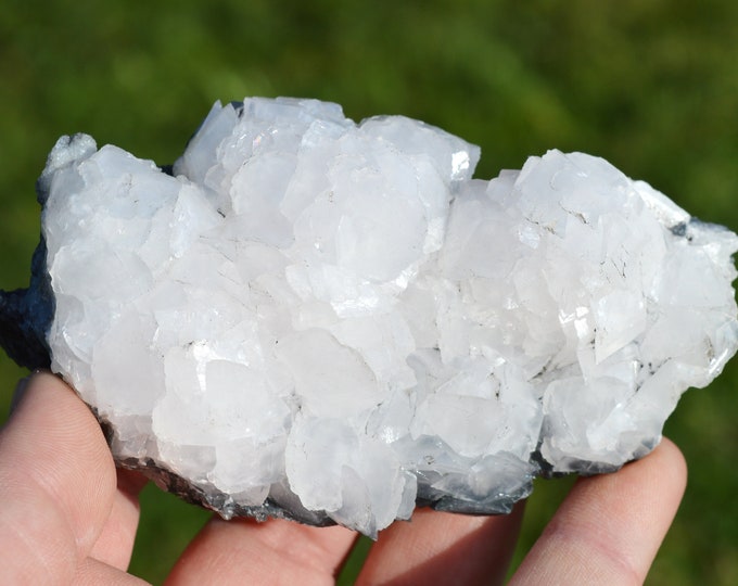 Calcite incl. Boulangerite 313 grams - Trepča complex, Trepča valley, Mitrovica, Mitrovica District, Kosovo