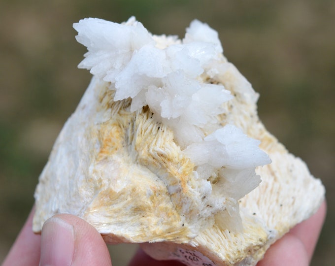 Calcite & Baryte 296 grams - Cuzac, Figeac, Lot, Occitanie, France