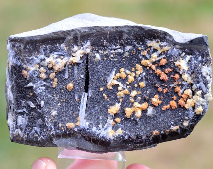 Septaria & Celestine ankerite 318 grams - Condorcet, Nyons, Drôme, Auvergne-Rhône-Alpes, France