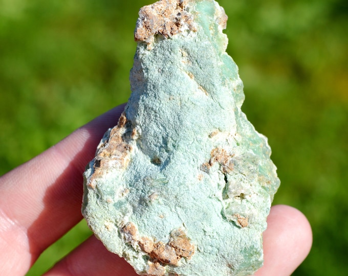 Chrysoprase 90 grams - Szklary, Gmina Ząbkowice Śląskie, Ząbkowice Śląskie County, Lower Silesian Voivodeship, Poland