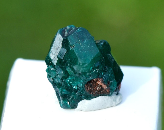 Dioptase 2.4 grams - Tantara Mine, Shinkolobwe, Kambove Territory, Haut-Katanga, DR Congo