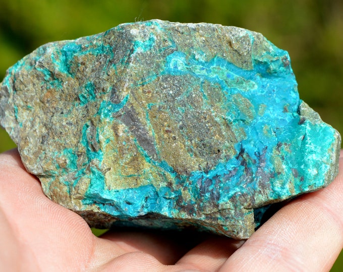 Chrysocolla - 301 grams - Lily Mine, Pisco Umay, Ica, Peru