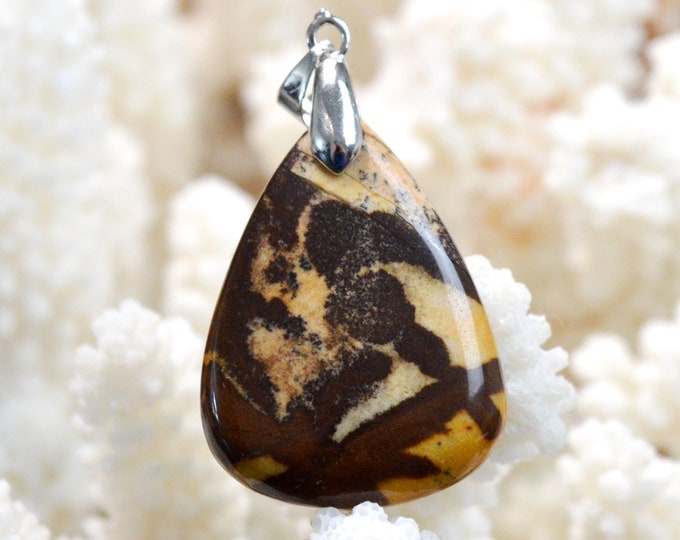 43 carat "Outback" Jasper - natural stone cabochon pendant - Australia / FH55