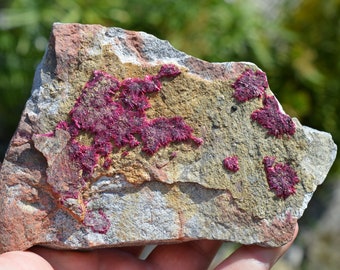 Erythrite - 686 grams - Mount Cobalt Mine, Selwyn District, Cloncurry Shire, Queensland, Australia