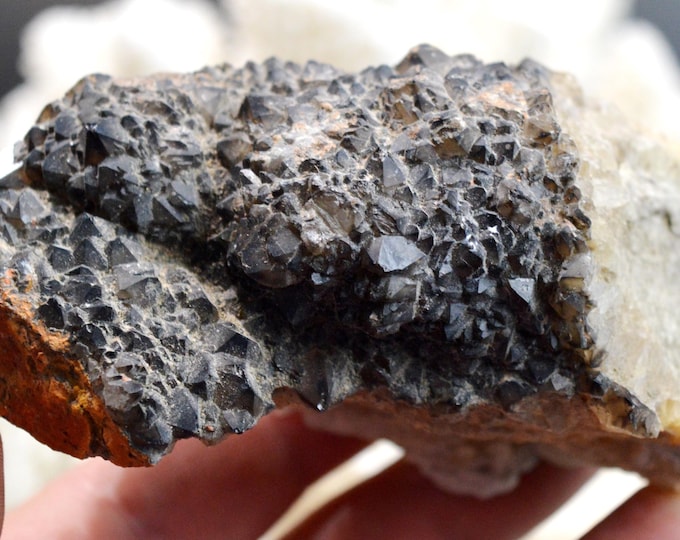 Smoky quartz 330 grams - Échassières, Vichy, Allier, Auvergne-Rhône-Alpes, France