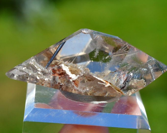 Quartz & rutile - 24 grams - Ibitiara, Bahia, Brazil