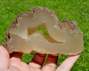 Slice - Agate 14 cm - 535 grams - Rio Grande do Sul, Brazil