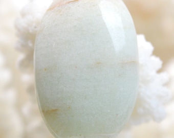 Béryl 33 carats - cabochon pierre naturelle - Brésil // Ref AD57