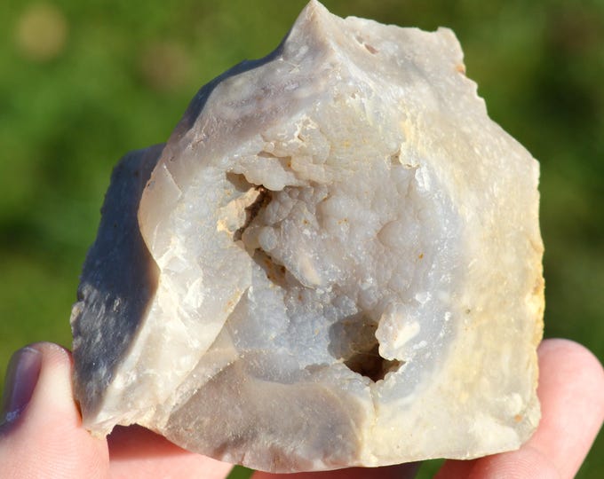 Quartz var. Chalcedony, 204 grams - Etretat, Le Havre, Seine-Maritime, Normandy, France