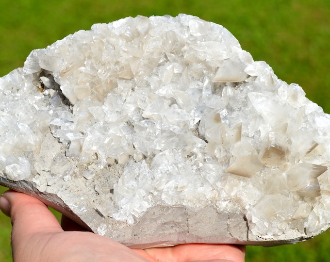 Calcite 1830 grams - Bagard, Alès, Gard, Occitanie, France