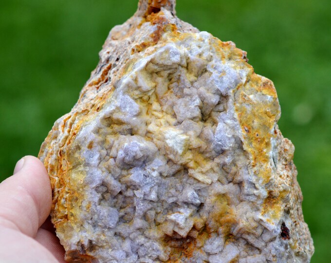 Fluorite 870 grams - Les Redoutières Mine, Chaillac Mines, Chaillac, Le Blanc, Indre, Centre-Val de Loire, France