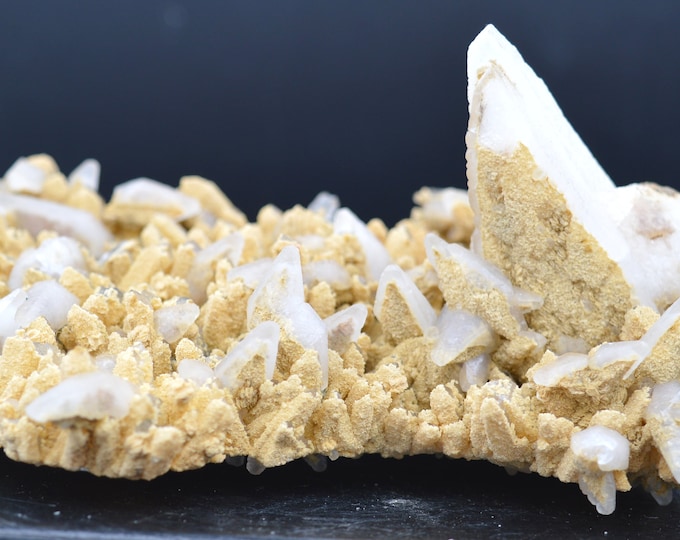 Quartz Calcite - 376 grams - Madan ore field, Smolyan Oblast, Bulgaria