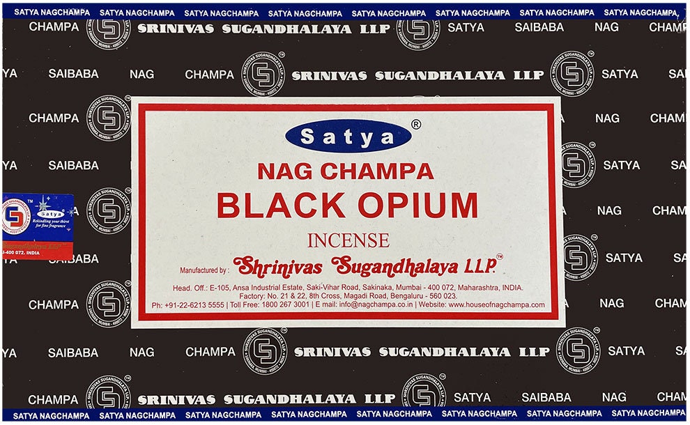 Encens - Satya Nag Champa Parfum Black Opium Une Boîte