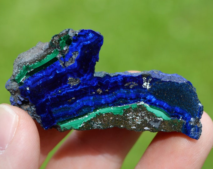 Azurite 40 grams - Rubtsovsk Mine, Rubtsovsky District, Altai Krai, Russia