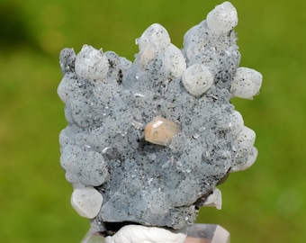 Stilbite Calcite & Chalcedony 104 grams - Jalgaon District, Nashik Division, Maharashtra, India
