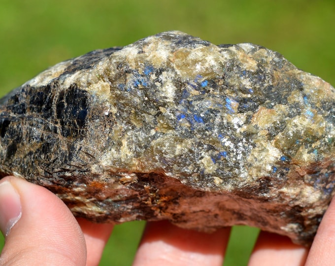 Anorthitis var. Labradorite 370 grams - Labrador, Newfoundland and Labrador, Canada