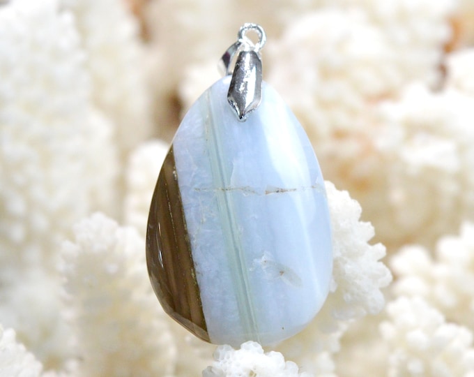41 Carat Owyhee Opal - Natural Gemstone Cabochon Pendant - USA / EH80