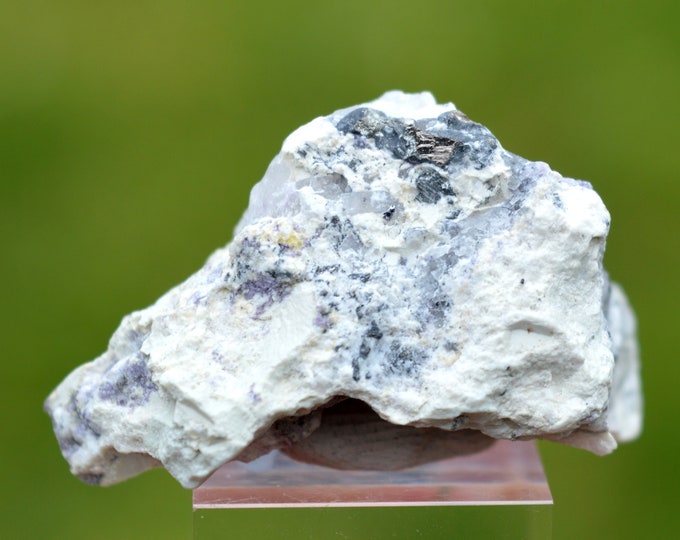 Bismuth & Quartz 16 grams - Krupka, Teplice District, Ústí nad Labem Region, Czech Republic