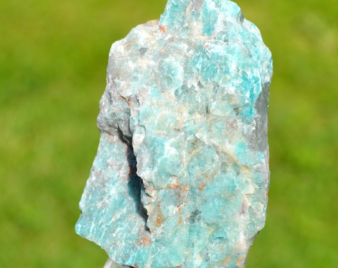 Microcline var. Amazonite & Quartz 176 grams - Fasimena Pegmatite, Fasimena, Ambositra II, Ambositra District, Amoron'i Mania, Madagascar