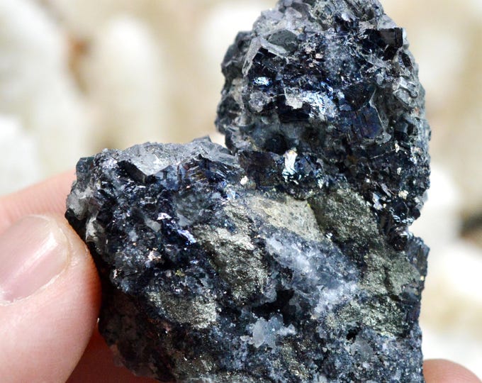 Galena & Pyrite 131 grams - Le Buisson Mine, Montmirat, Saint-Étienne-du-Valdonnez, Mende, Lozère, Occitanie, France