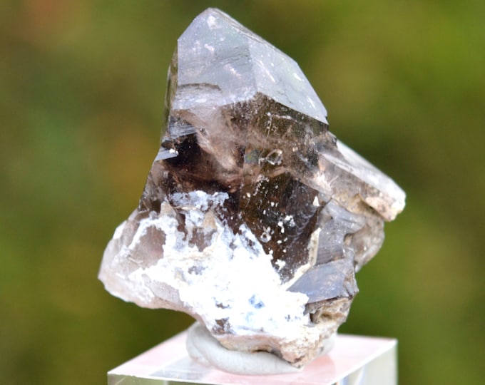 Smoky Amethyst 20 grams - Goboboseb Mountains, Brandberg Area, Dâures Constituency, Erongo Region, Namibia