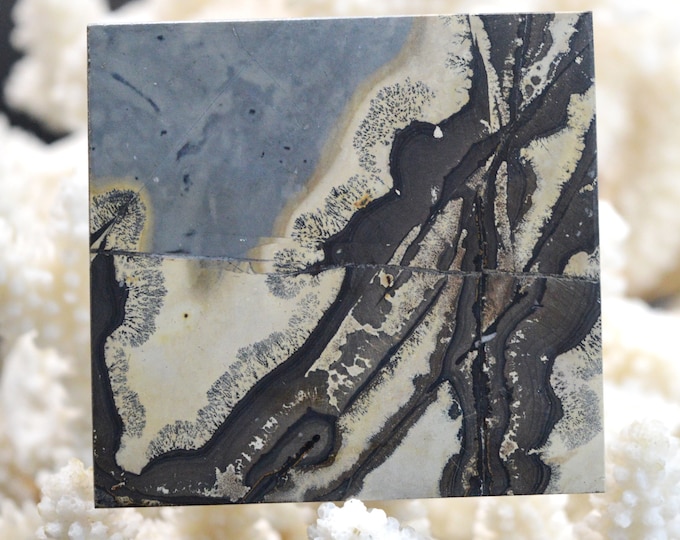 Polished Slice - Landscape Stone 65 mm - Guilin, Guangxi, China