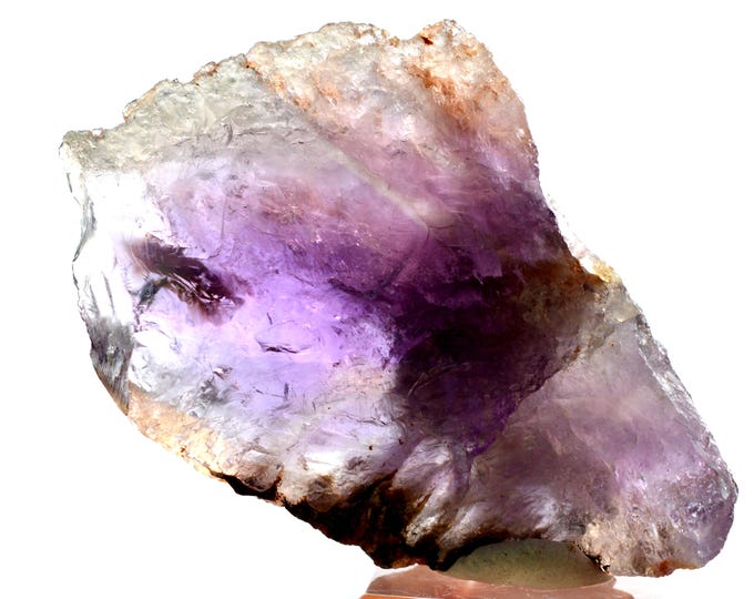 Quartz var. Ametrine 41 grams - Anahi Mine, Puerto Suárez Municipality, Germán Busch Province, Santa Cruz, Bolivia