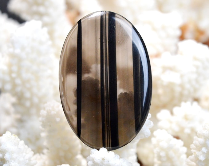 Midnight Obsidian 75 carats - natural stone cabochon - USA / EM12