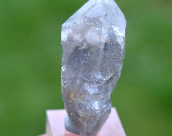Double-terminated quartz 16 grams - Saint-Jean-de-Valériscle, Alès, Gard, Occitanie, France