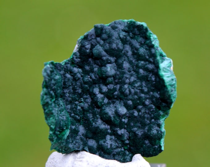 Malachite 5 grams - Mfouati Mine, Mfouati, Mfouati District, Bouenza Department, Republic of the Congo