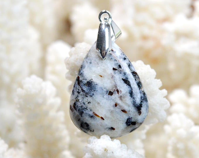 Astrophyllite 29 carats - pendentif cabochon pierre naturelle - Russie / FP42