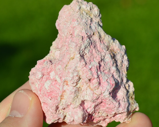 Sepiolite & Pink Opal var. Quinzite - 83 grams - Quincy, Vierzon, Cher, Centre-Val de Loire, France