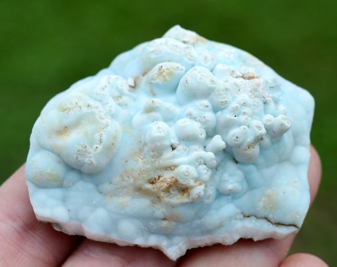 Blue aragonite 81 grams - Lead mines, Altenberg, Ste Marie-aux-Mines, Colmar-Ribeauvillé, Haut-Rhin, Alsace, France