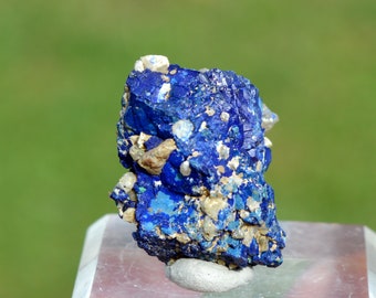 Azurite 13 grammes - Chessy-les-Mines, Villefranche, Rhône, Auvergne-Rhône-Alpes, France