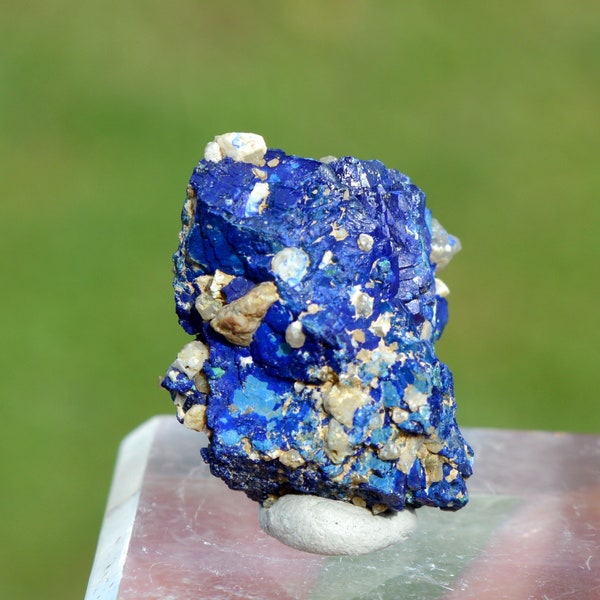 Azurite 13 grammes - Chessy-les-Mines, Villefranche, Rhône, Auvergne-Rhône-Alpes, France