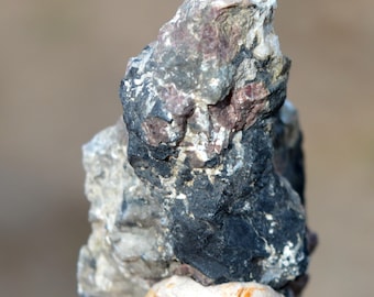 Eudialyte & Arfvedsonite 61 grams - Ilímaussaq complex, Kujalleq, Greenland
