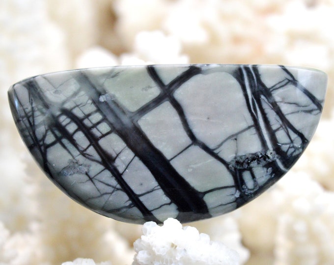 Picasso Jasper 58 carats - natural stone cabochon - Utah, USA // AW68