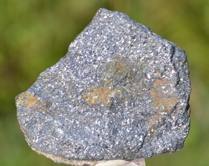Silver-bearing galena 120 grams - Héas, Gavarnie-Gèdre, Argelès-Gazost, Hautes-Pyrénées, Occitanie, France