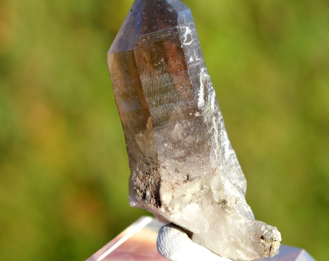 Smoky quartz 29 grams - Minstigertal (Münstigertal), Münster, Goms, Valais, Switzerland