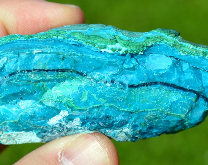 Chrysocolla & Malachite 195 grams - Lubumbashi, Haut-Katanga, DR Congo