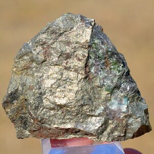 Ludlamite & Pyrite 116 grammes - Salsigne mine, Salsigne, Aude, Occitanie, France