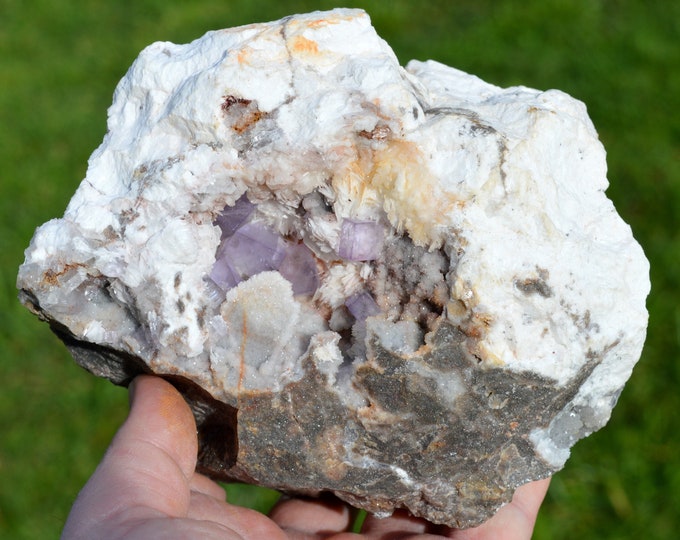 Baryte & Fluorite 2370 grams - Taourirt, Taourirt Province, Oriental Region, Morocco