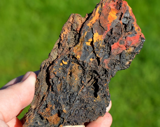 Limonite & Goethite 179 grams - Le Kaymar, Pruines, Rodez, Aveyron, Occitanie, France